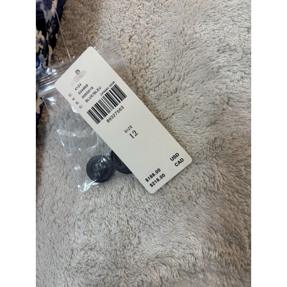 Anthropologie Navy Blue Floral Jumpsuit - Picture 7 of 13
